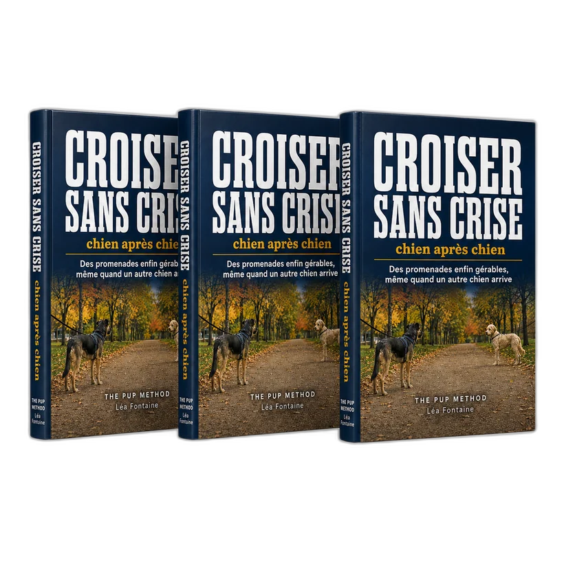 Couverture du livre Apprenez à votre chien à croiser les autres dans le calme