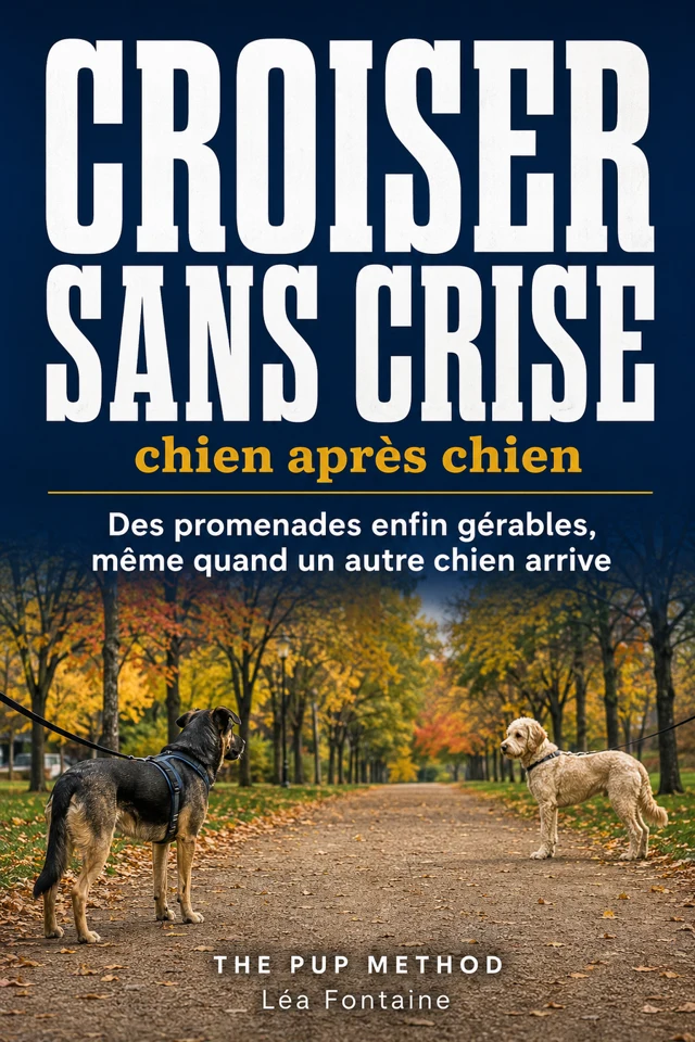 Apprenez à votre chien à croiser les autres dans le calme