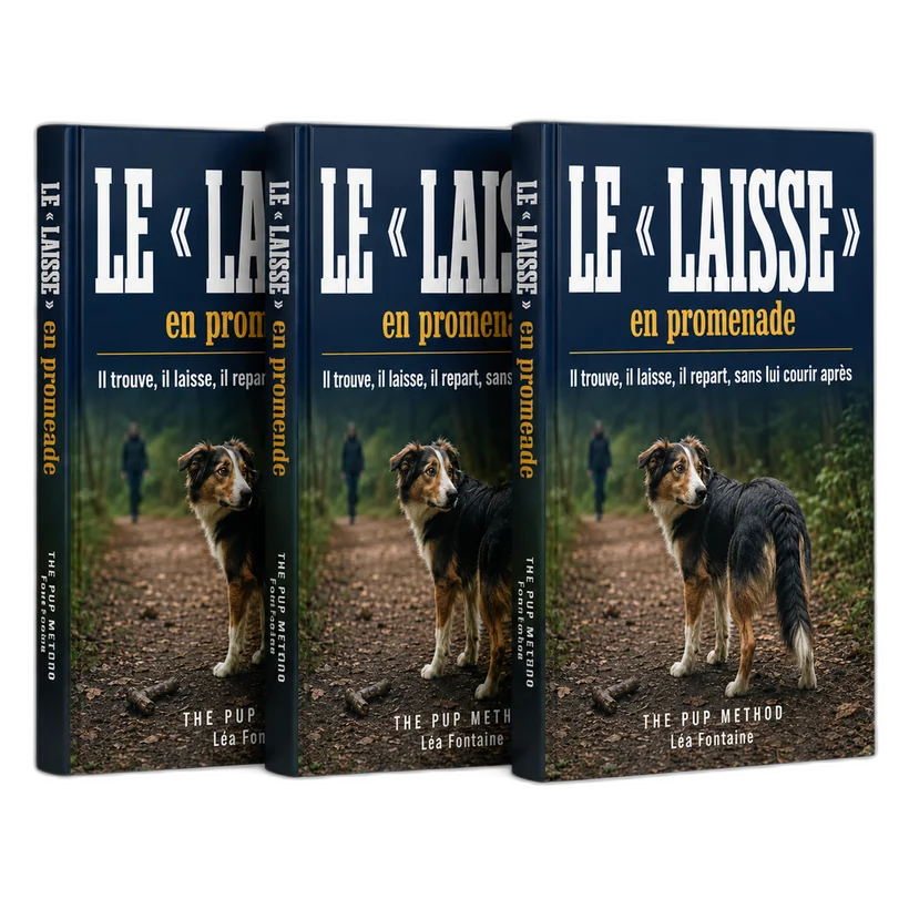 Couverture du livre Apprenez à votre chien à laisser ce qu'il trouve en promenade