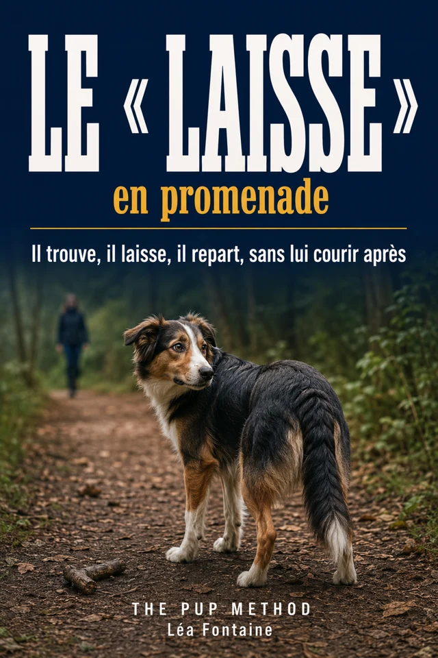 Apprenez à votre chien à laisser ce qu'il trouve en promenade